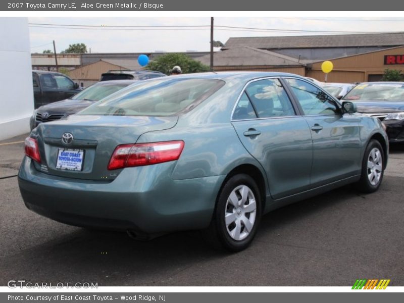 Aloe Green Metallic / Bisque 2007 Toyota Camry LE