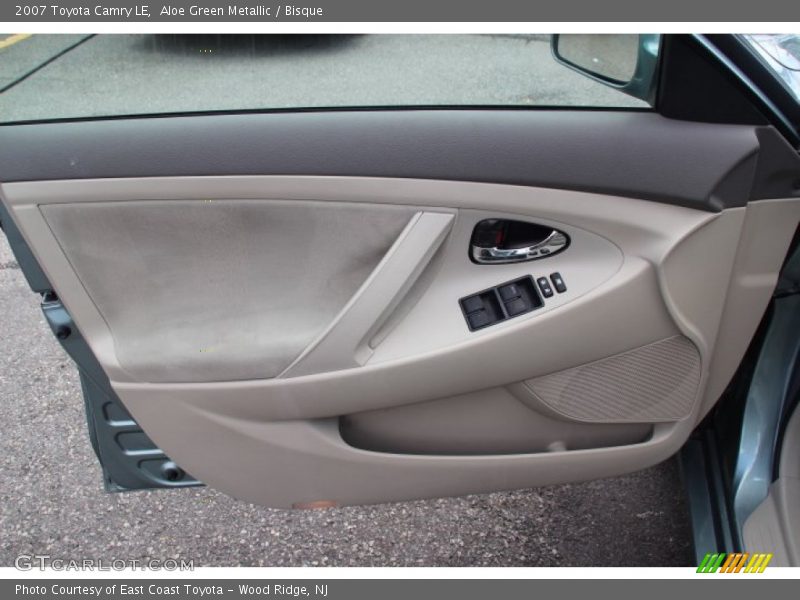 Aloe Green Metallic / Bisque 2007 Toyota Camry LE