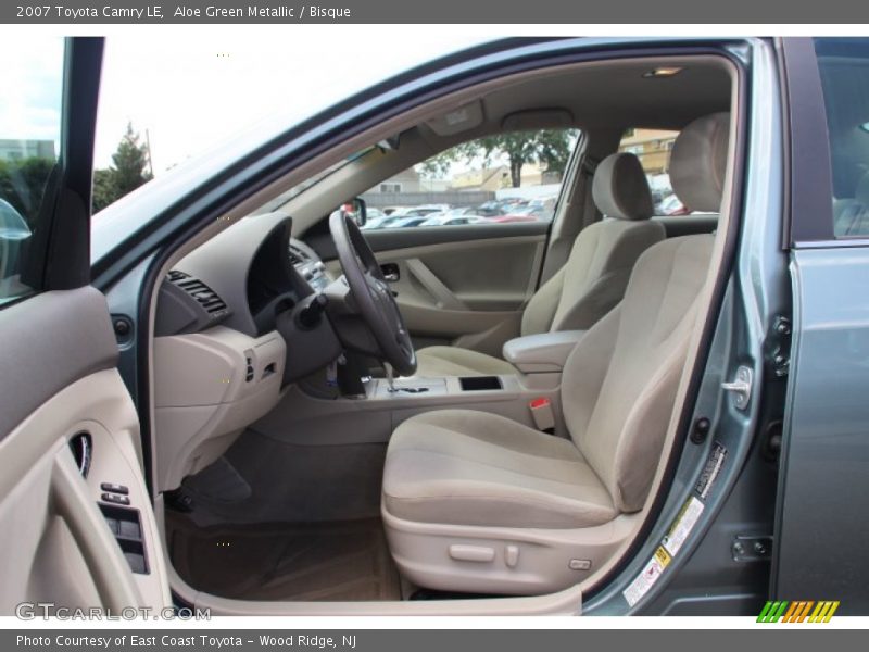 Aloe Green Metallic / Bisque 2007 Toyota Camry LE