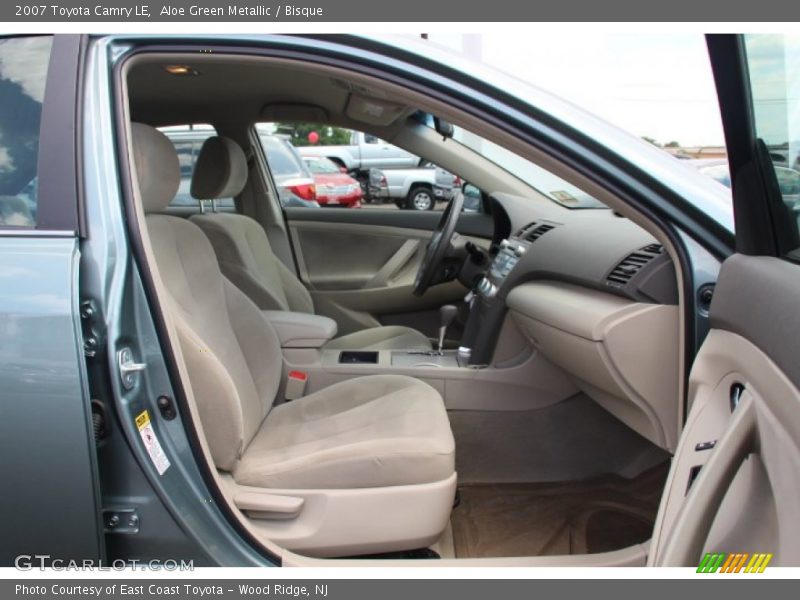 Aloe Green Metallic / Bisque 2007 Toyota Camry LE