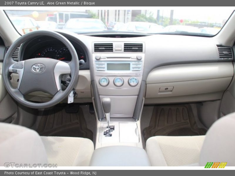 Aloe Green Metallic / Bisque 2007 Toyota Camry LE