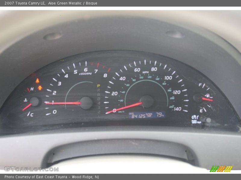 Aloe Green Metallic / Bisque 2007 Toyota Camry LE