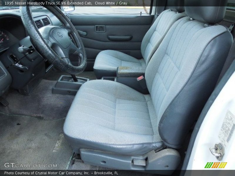  1995 Hardbody Truck SE V6 Extended Cab Gray Interior