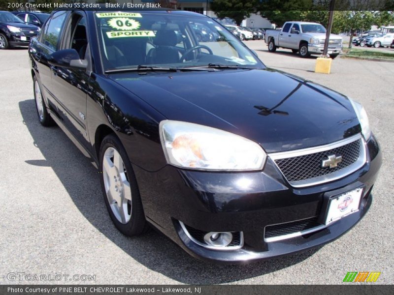 Black / Ebony Black 2006 Chevrolet Malibu SS Sedan