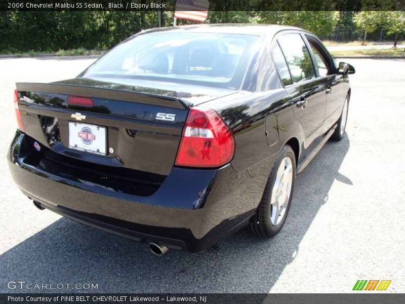 Black / Ebony Black 2006 Chevrolet Malibu SS Sedan