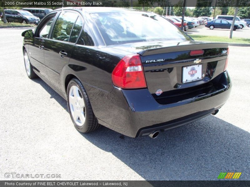 Black / Ebony Black 2006 Chevrolet Malibu SS Sedan