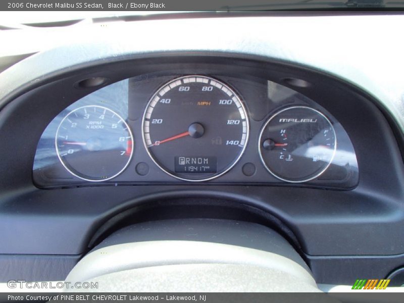 Black / Ebony Black 2006 Chevrolet Malibu SS Sedan