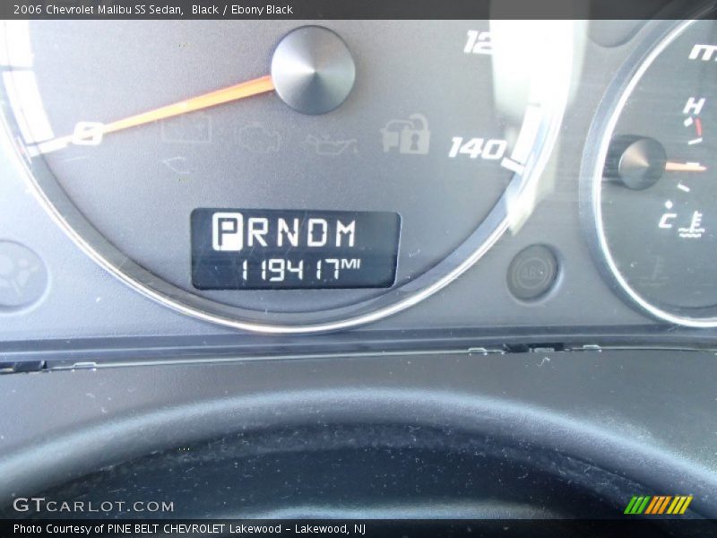 Black / Ebony Black 2006 Chevrolet Malibu SS Sedan