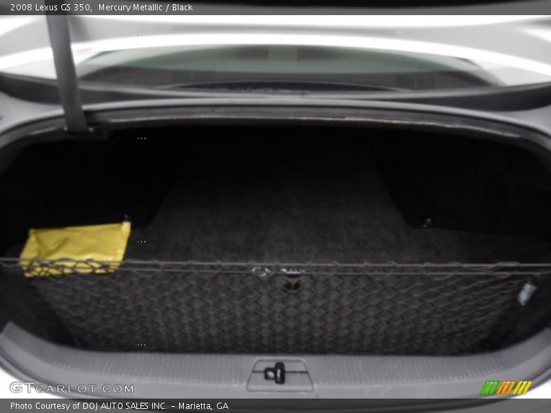 Mercury Metallic / Black 2008 Lexus GS 350