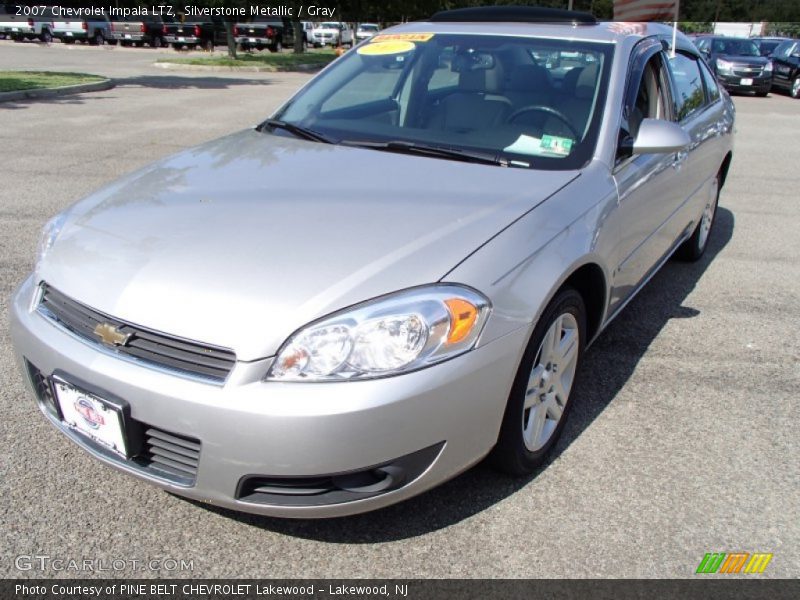 Silverstone Metallic / Gray 2007 Chevrolet Impala LTZ