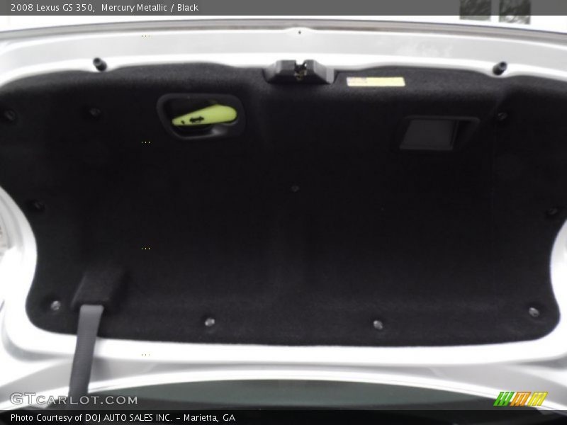 Mercury Metallic / Black 2008 Lexus GS 350