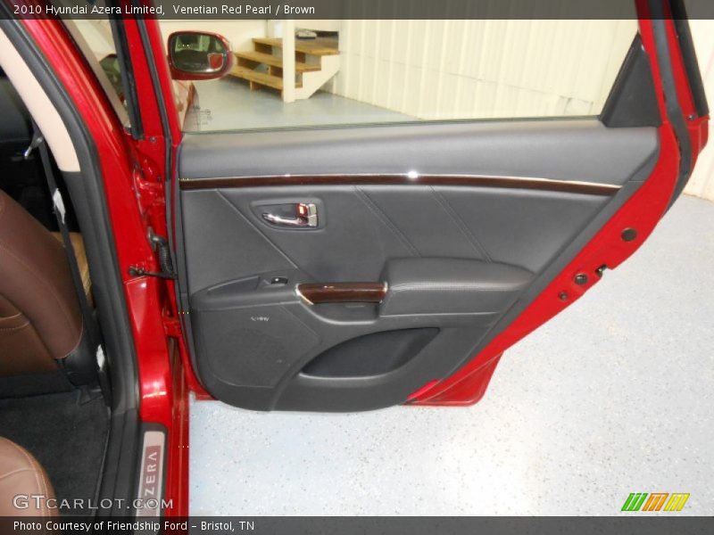 Venetian Red Pearl / Brown 2010 Hyundai Azera Limited