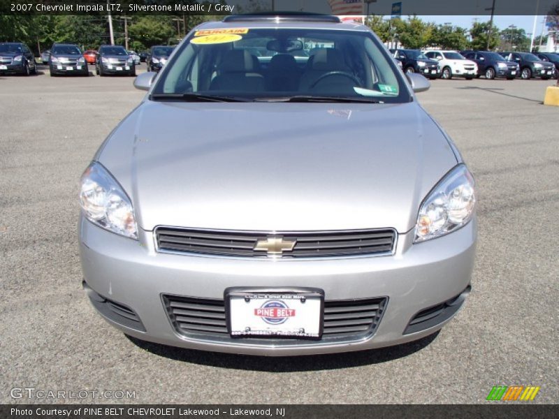 Silverstone Metallic / Gray 2007 Chevrolet Impala LTZ