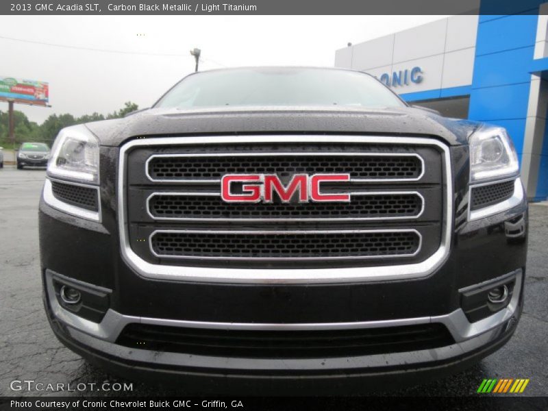 Carbon Black Metallic / Light Titanium 2013 GMC Acadia SLT