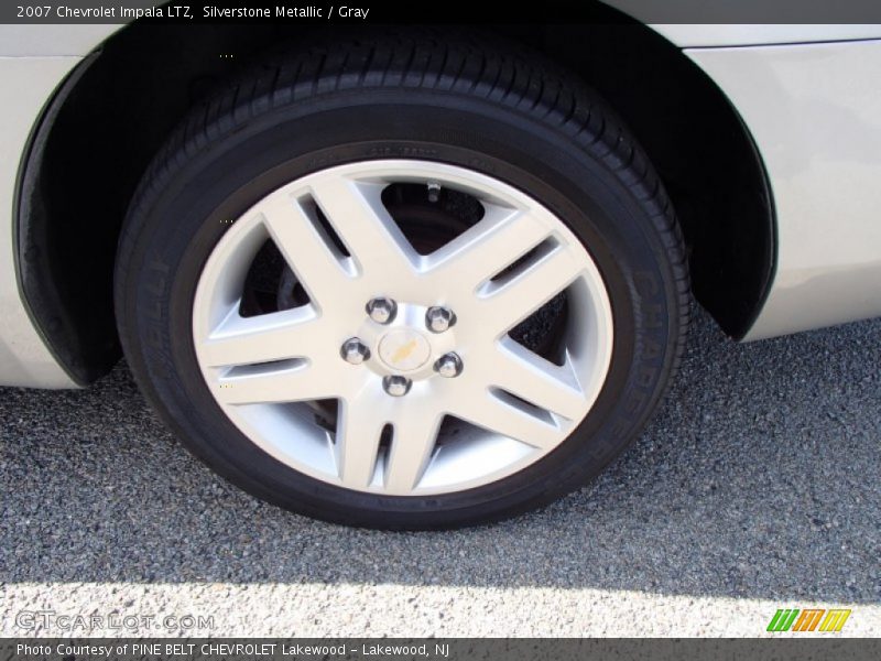 Silverstone Metallic / Gray 2007 Chevrolet Impala LTZ