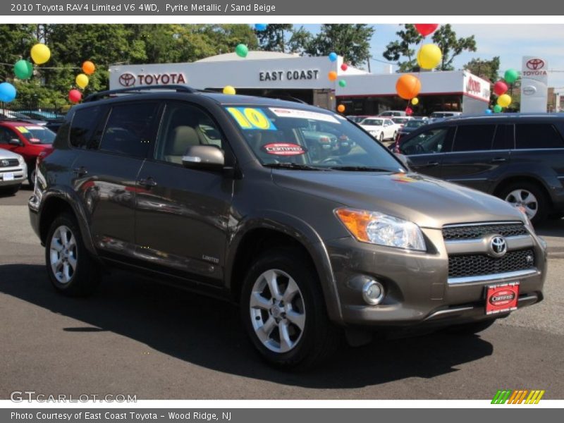 Pyrite Metallic / Sand Beige 2010 Toyota RAV4 Limited V6 4WD