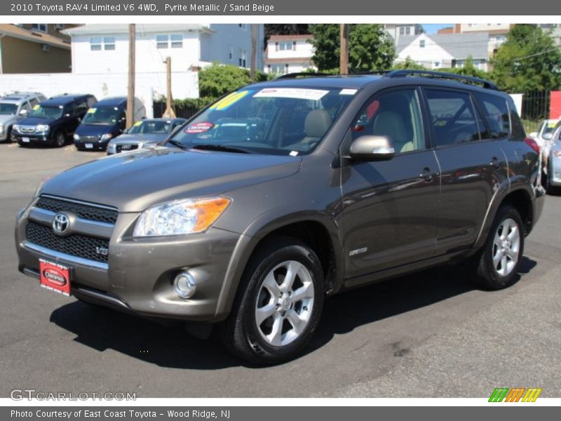Pyrite Metallic / Sand Beige 2010 Toyota RAV4 Limited V6 4WD