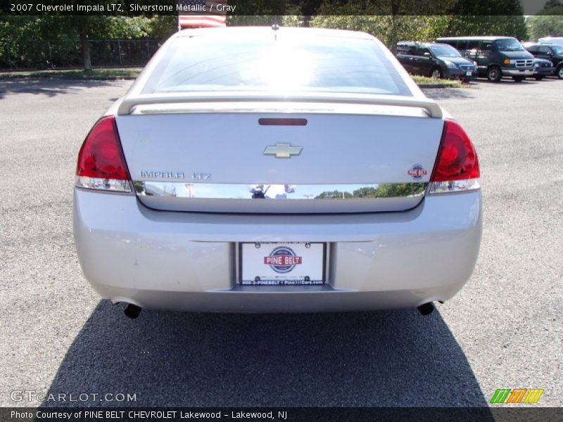 Silverstone Metallic / Gray 2007 Chevrolet Impala LTZ