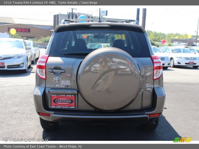 Pyrite Metallic / Sand Beige 2010 Toyota RAV4 Limited V6 4WD