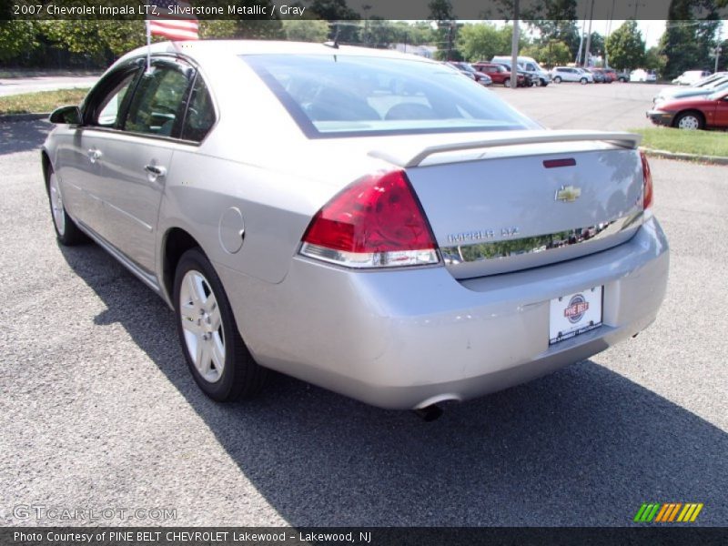Silverstone Metallic / Gray 2007 Chevrolet Impala LTZ