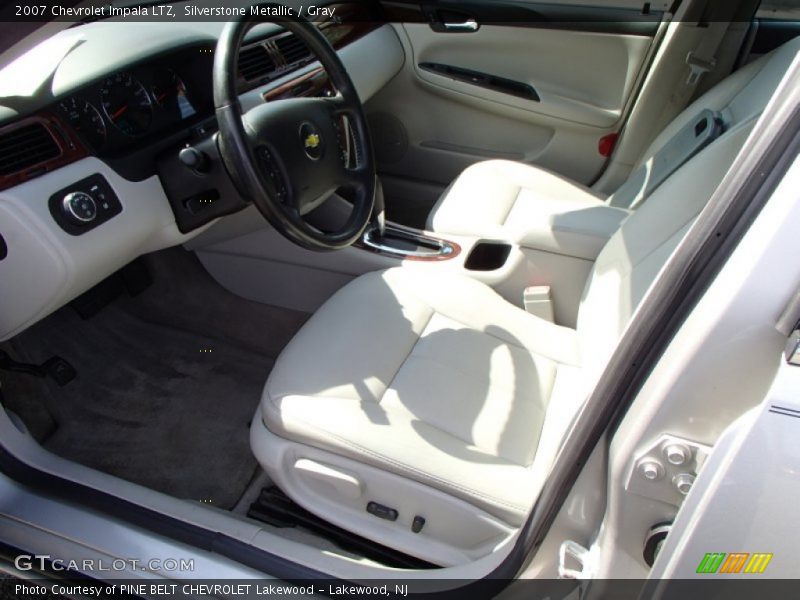 Silverstone Metallic / Gray 2007 Chevrolet Impala LTZ