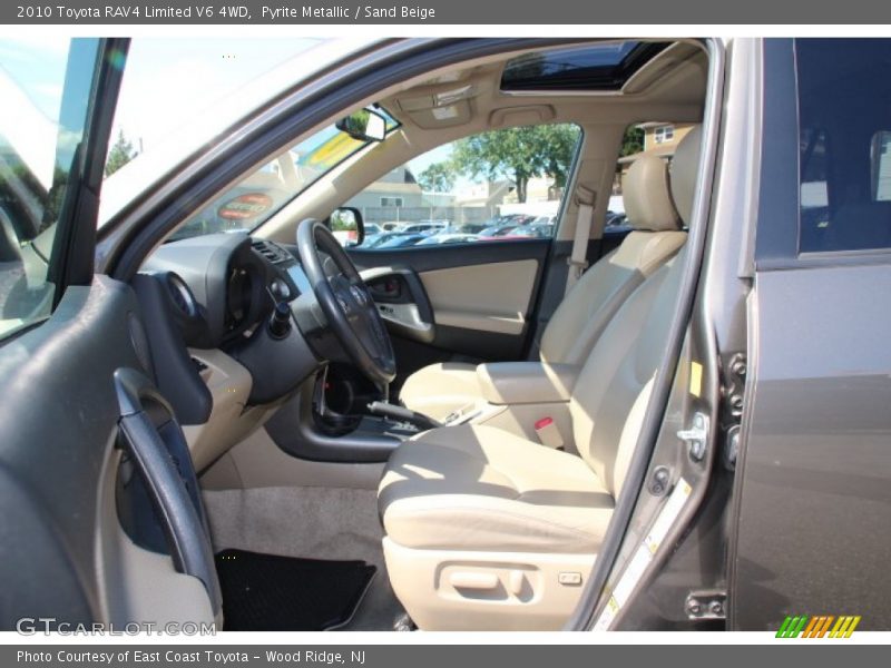 Pyrite Metallic / Sand Beige 2010 Toyota RAV4 Limited V6 4WD