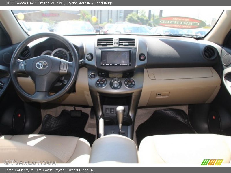 Pyrite Metallic / Sand Beige 2010 Toyota RAV4 Limited V6 4WD