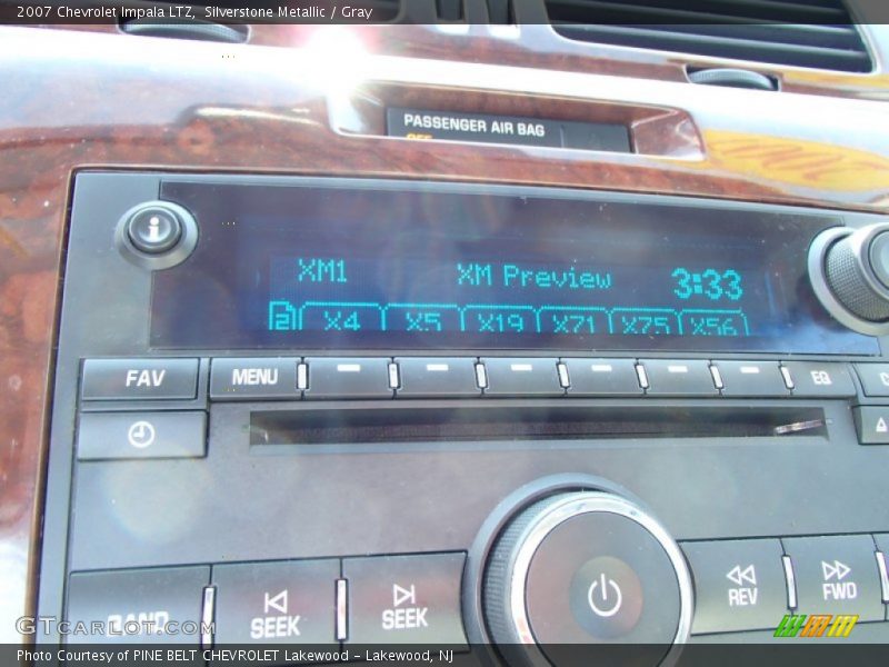 Silverstone Metallic / Gray 2007 Chevrolet Impala LTZ