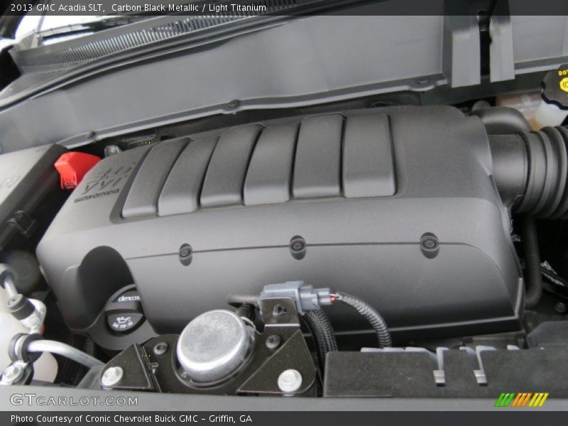 Carbon Black Metallic / Light Titanium 2013 GMC Acadia SLT