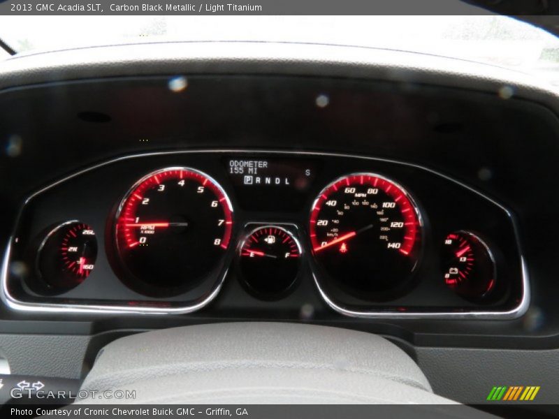 Carbon Black Metallic / Light Titanium 2013 GMC Acadia SLT