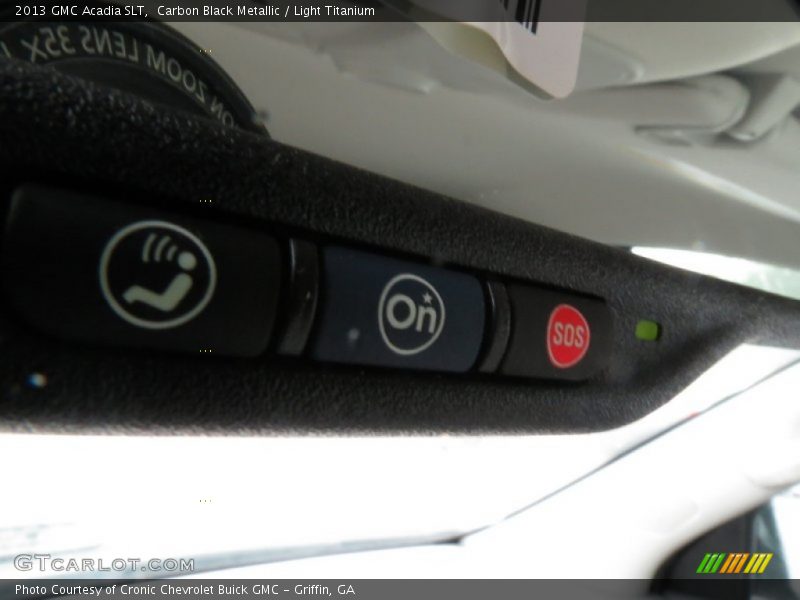Carbon Black Metallic / Light Titanium 2013 GMC Acadia SLT