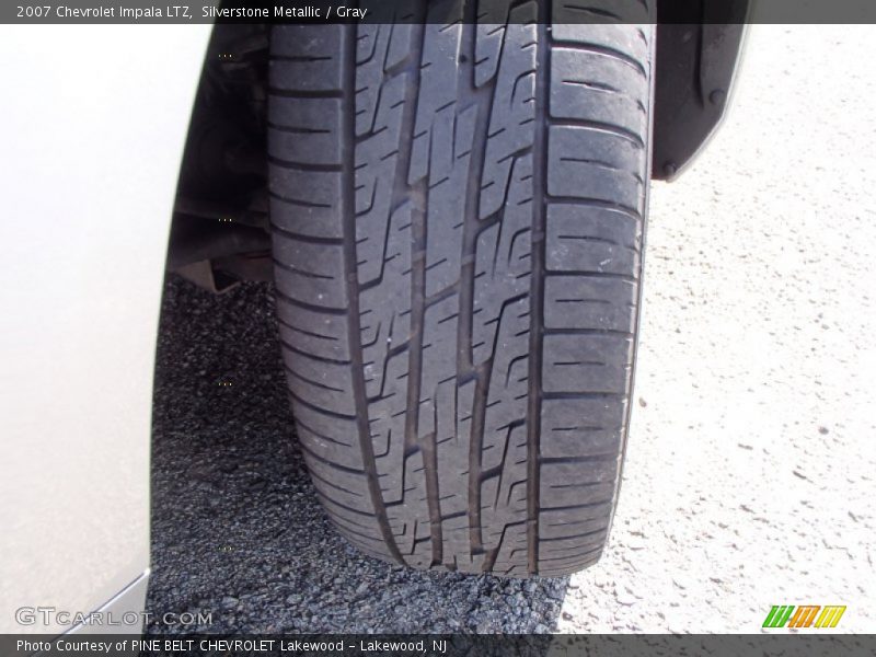 Silverstone Metallic / Gray 2007 Chevrolet Impala LTZ