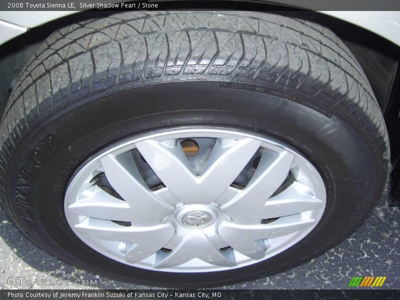 Silver Shadow Pearl / Stone 2008 Toyota Sienna LE