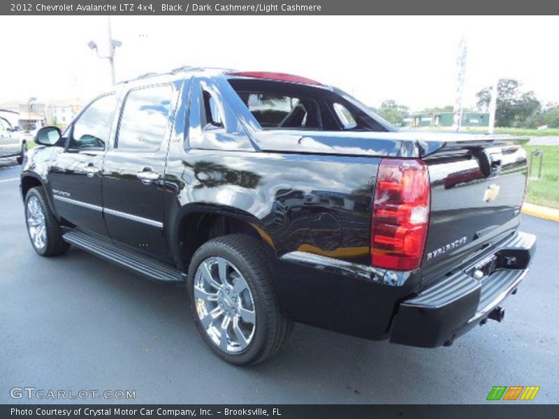Black / Dark Cashmere/Light Cashmere 2012 Chevrolet Avalanche LTZ 4x4