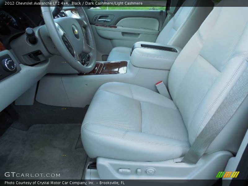 Black / Dark Cashmere/Light Cashmere 2012 Chevrolet Avalanche LTZ 4x4