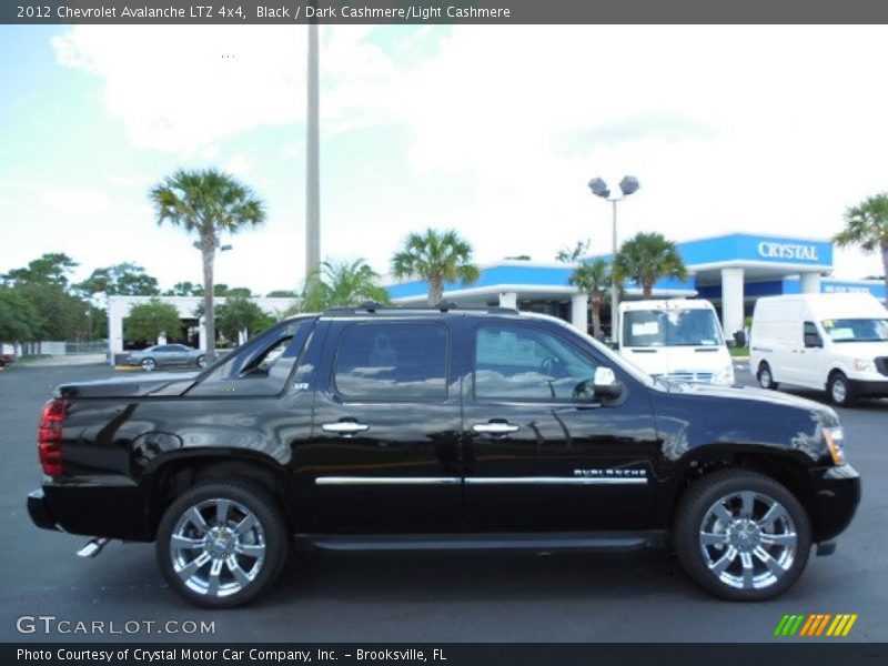 Black / Dark Cashmere/Light Cashmere 2012 Chevrolet Avalanche LTZ 4x4