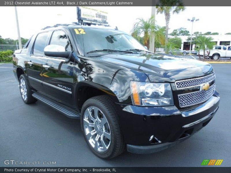 Black / Dark Cashmere/Light Cashmere 2012 Chevrolet Avalanche LTZ 4x4