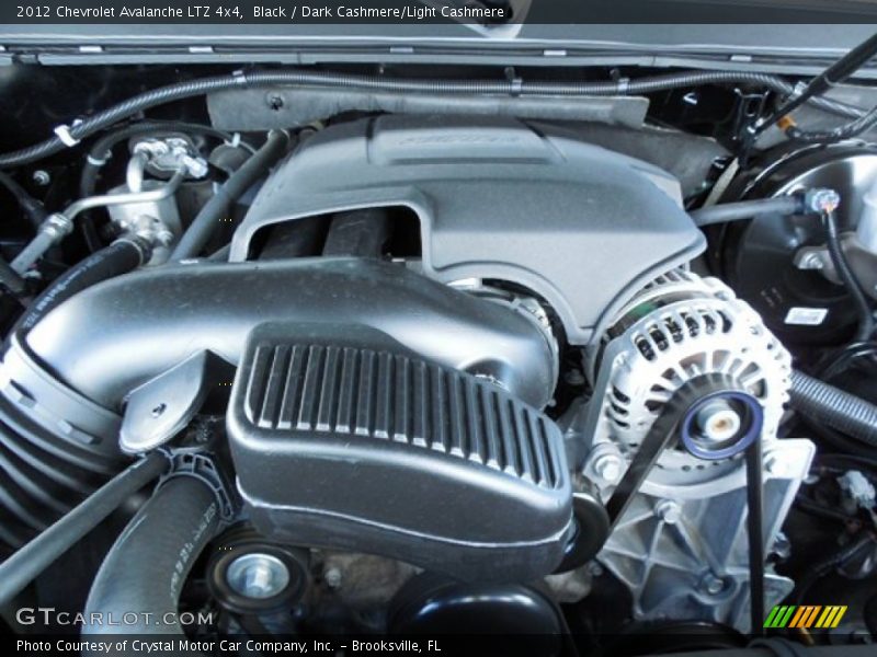 Black / Dark Cashmere/Light Cashmere 2012 Chevrolet Avalanche LTZ 4x4