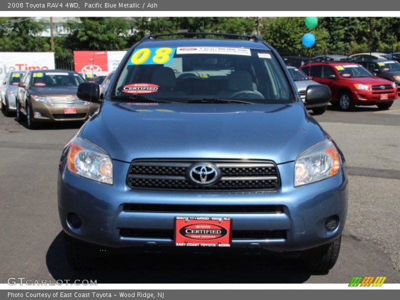 Pacific Blue Metallic / Ash 2008 Toyota RAV4 4WD