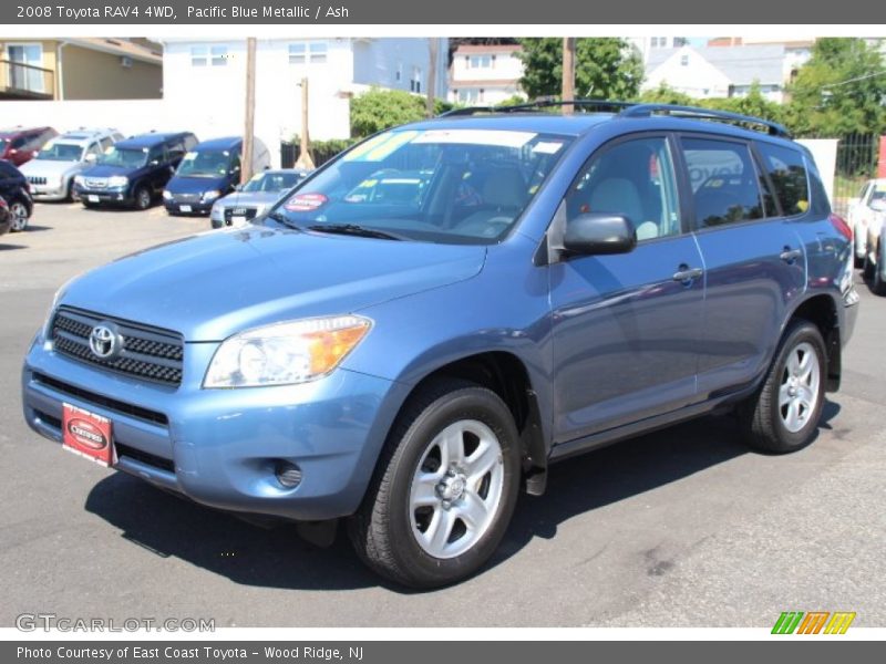 Pacific Blue Metallic / Ash 2008 Toyota RAV4 4WD