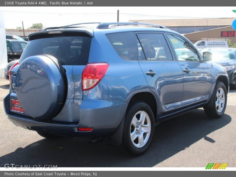 Pacific Blue Metallic / Ash 2008 Toyota RAV4 4WD