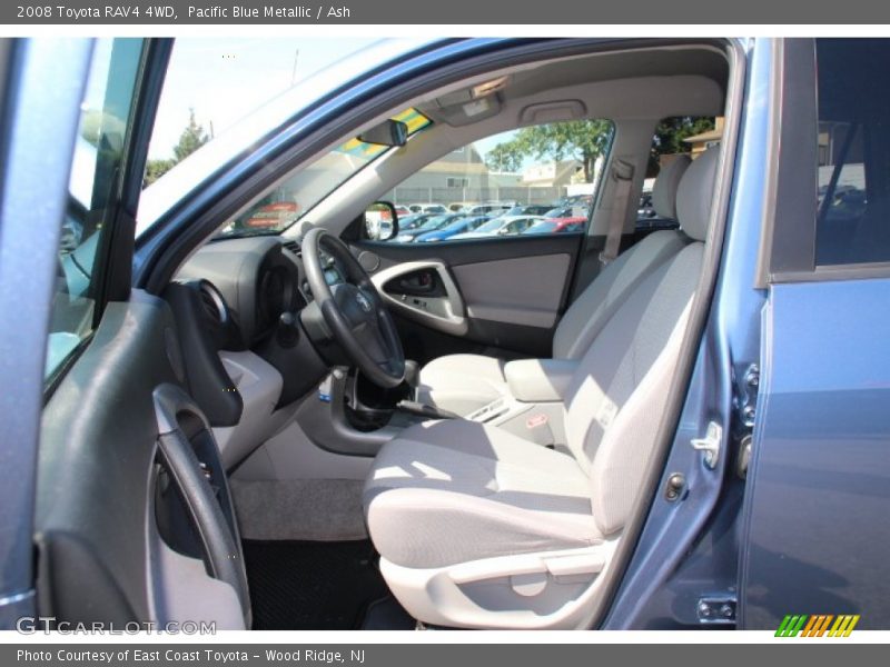 Pacific Blue Metallic / Ash 2008 Toyota RAV4 4WD