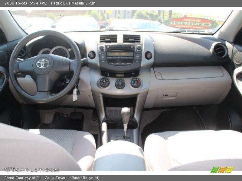 Pacific Blue Metallic / Ash 2008 Toyota RAV4 4WD
