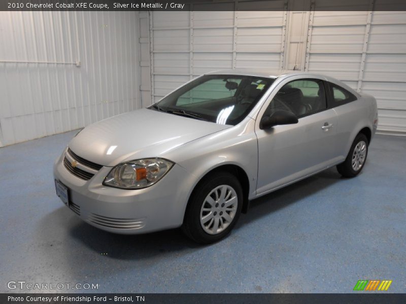 Silver Ice Metallic / Gray 2010 Chevrolet Cobalt XFE Coupe
