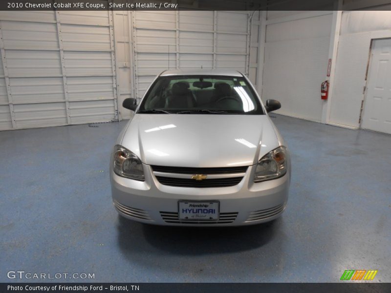 Silver Ice Metallic / Gray 2010 Chevrolet Cobalt XFE Coupe