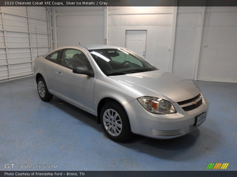Silver Ice Metallic / Gray 2010 Chevrolet Cobalt XFE Coupe