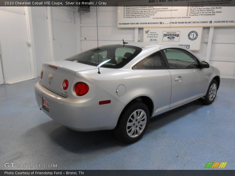 Silver Ice Metallic / Gray 2010 Chevrolet Cobalt XFE Coupe