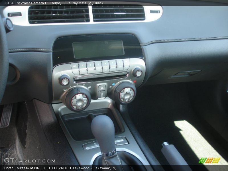 Blue Ray Metallic / Black 2014 Chevrolet Camaro LS Coupe
