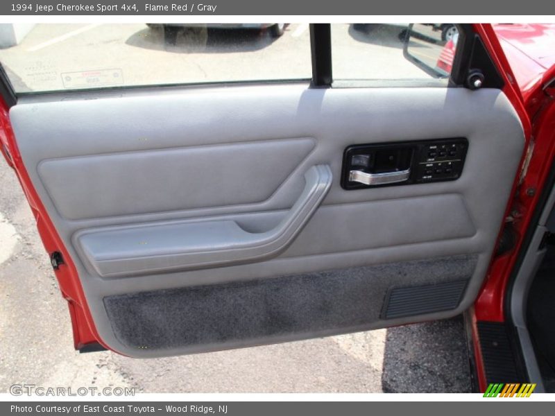 Flame Red / Gray 1994 Jeep Cherokee Sport 4x4