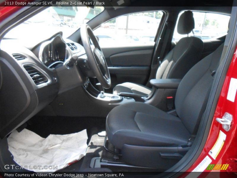 Redline 2-Coat Pearl / Black 2013 Dodge Avenger SE V6